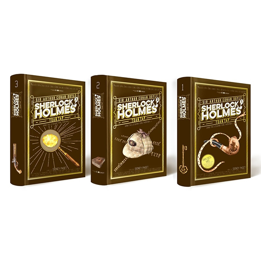 Sherlock Holmes Toàn Tập (3 Tập - Bìa Cứng - Hộp Ngang)