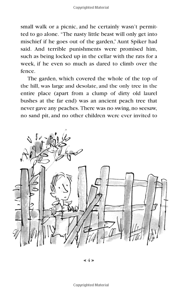James and the Giant Peach (Roald Dahl, Illustrated by Quentin Blake)