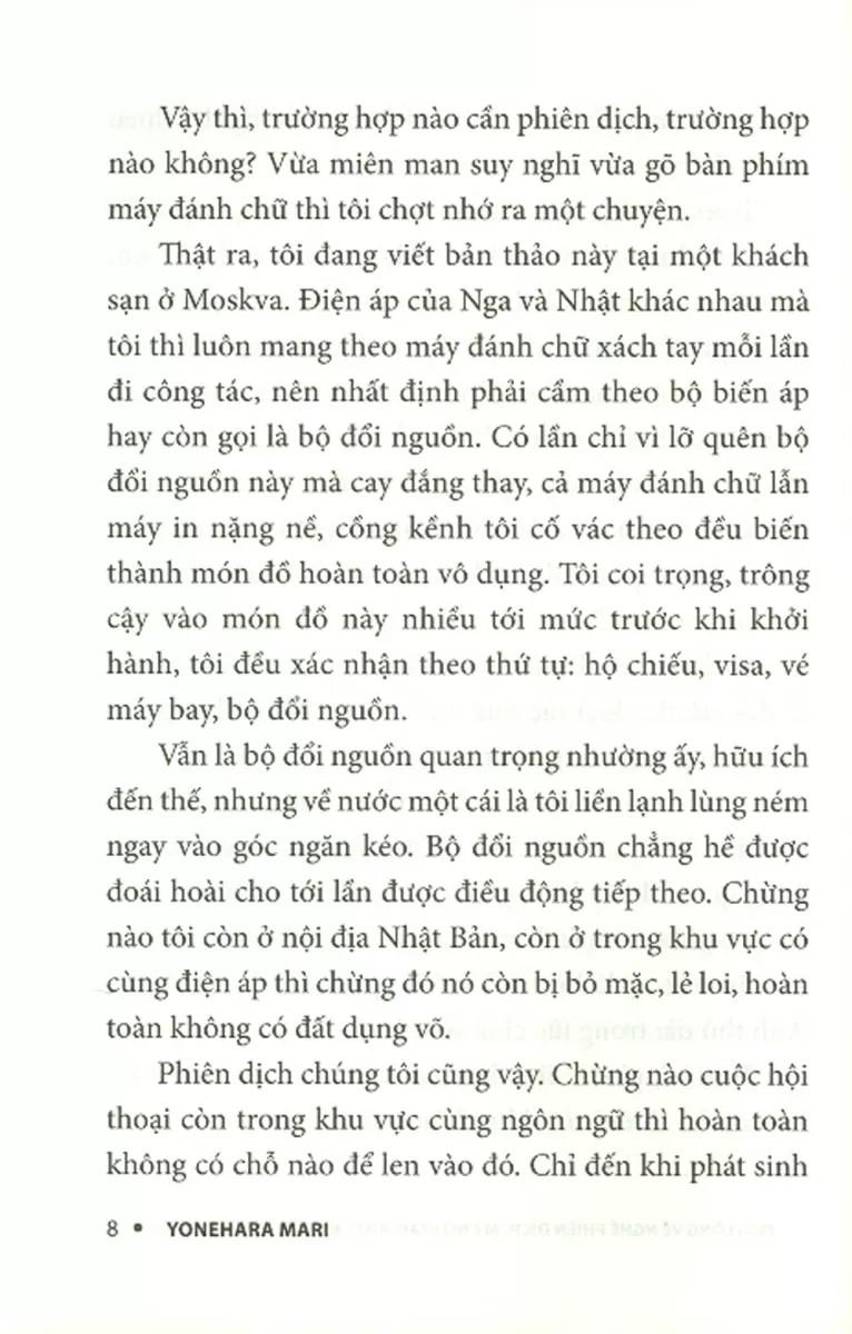 Trải Lòng Về Nghề Phiên Dịch