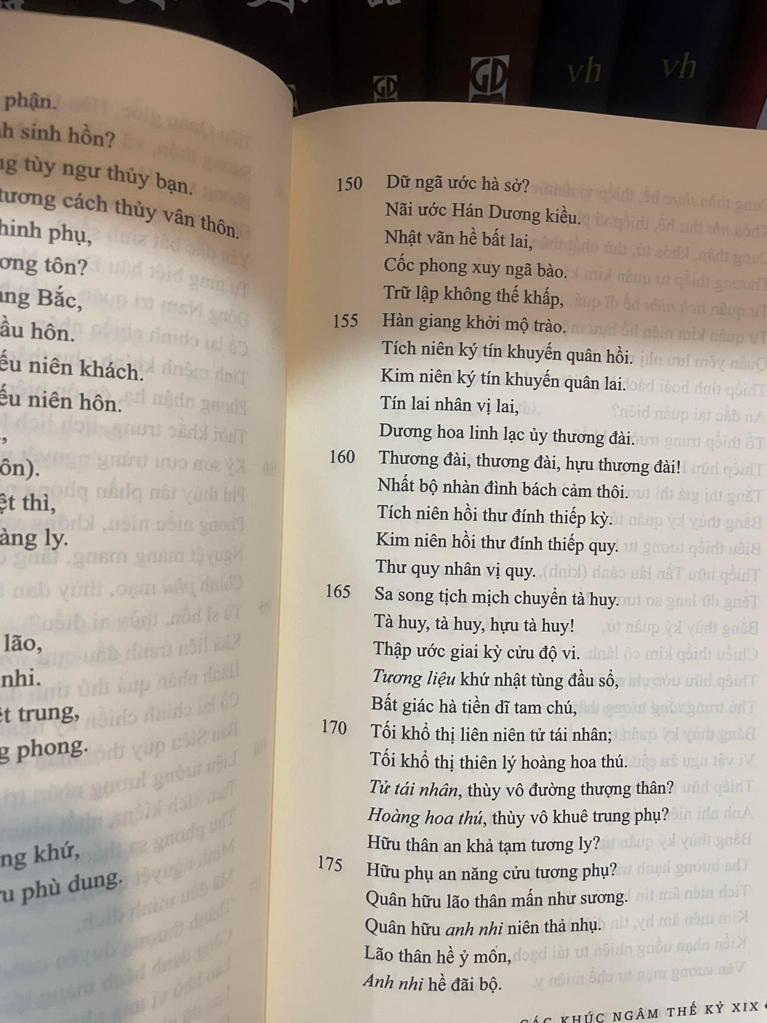 CÁC KHÚC NGÂM VIỆT NAM THẾ KỶ XIX - BÌA CỨNG