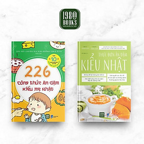 Combo Thực Đơn Ăn Dặm Kiểu Nhật + 226 Công Thức Ăn Dặm Kiểu Mẹ Nhật - Bản Quyền