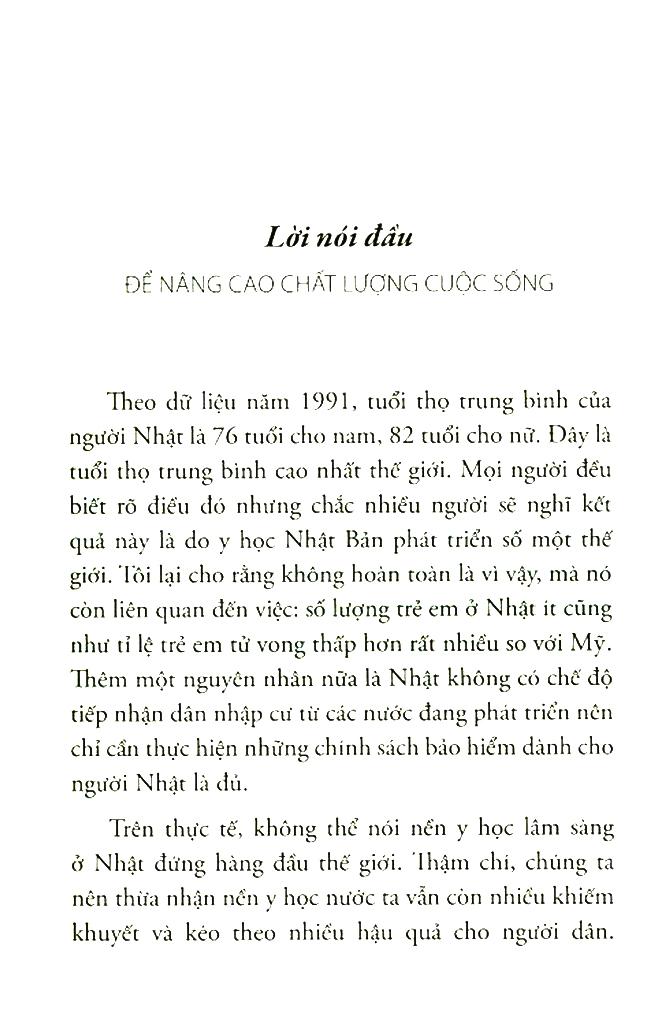 Sống Chất - Triết Lý Sống Của Huyền Thoại Y Học Nhật Bản