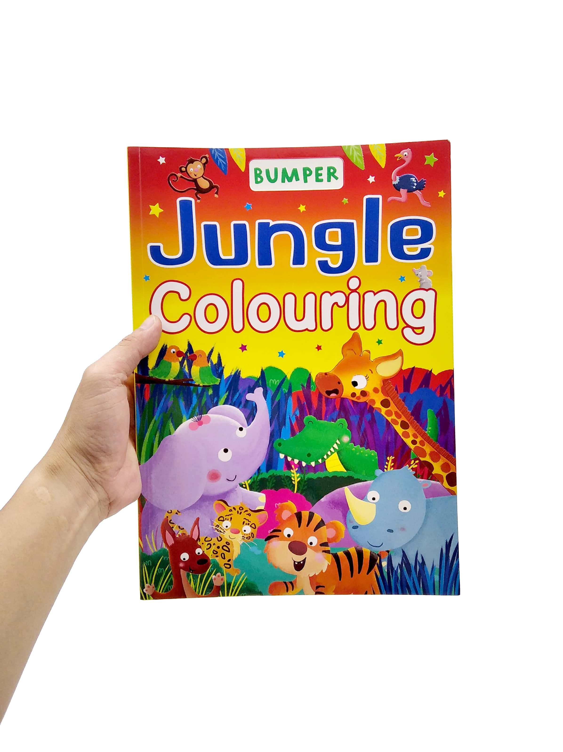 Bumper Jungle Colouring