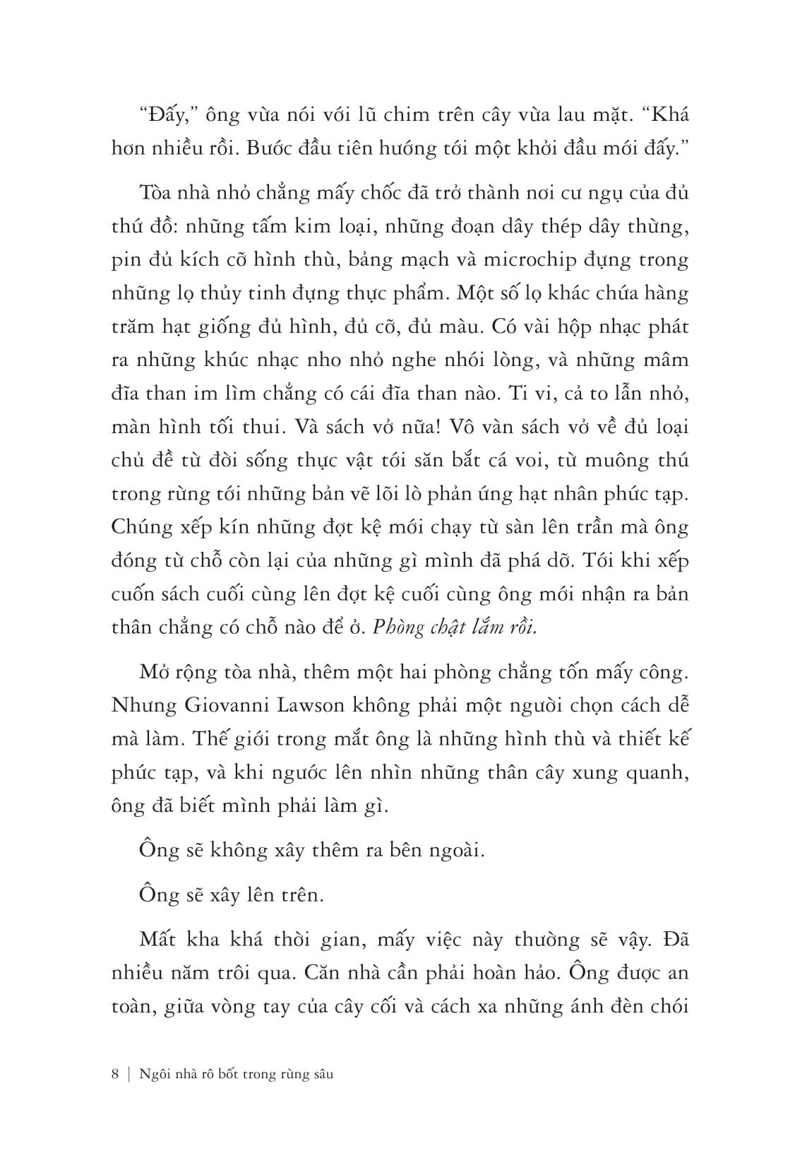 Ngôi Nhà Rô Bốt Trong Rừng Sâu