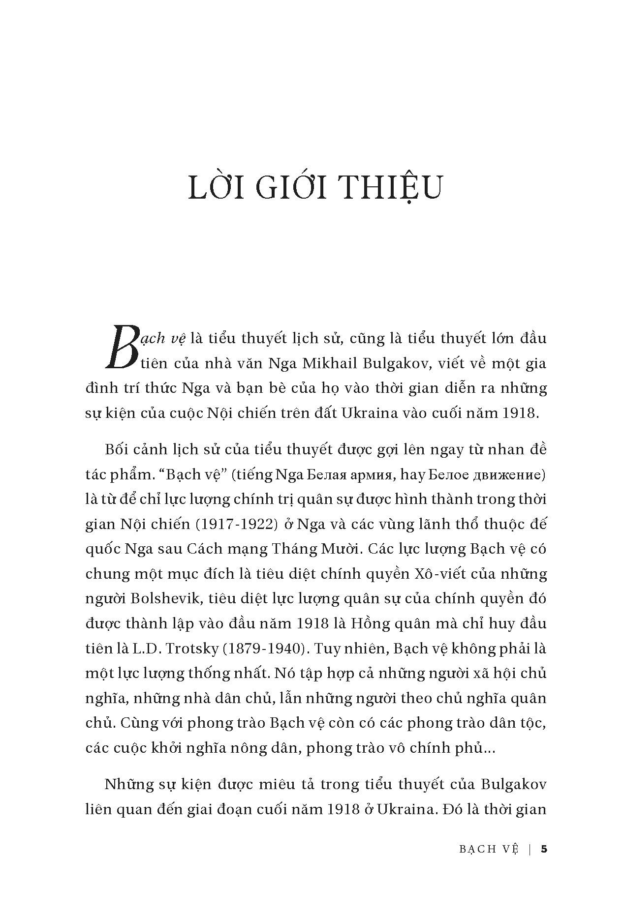 Bạch vệ (Bìa cứng)
