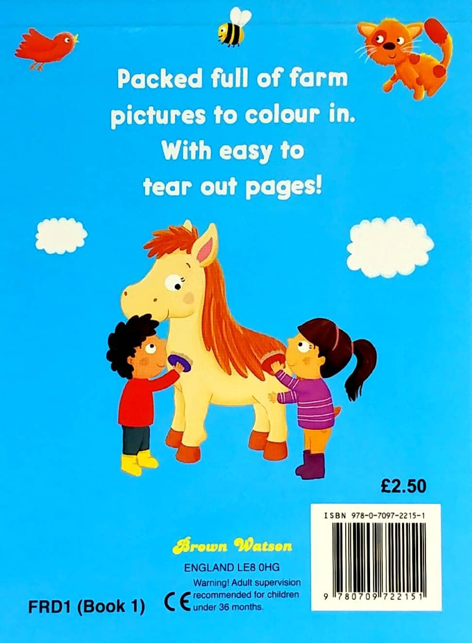Farm Colouring Fun (Book 1)
