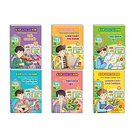 Sách - Bí Kíp Trưởng Thành Mạnh Mẽ Cho Học Sinh Nam - Combo 6 Cuốn - Minh Thắng
