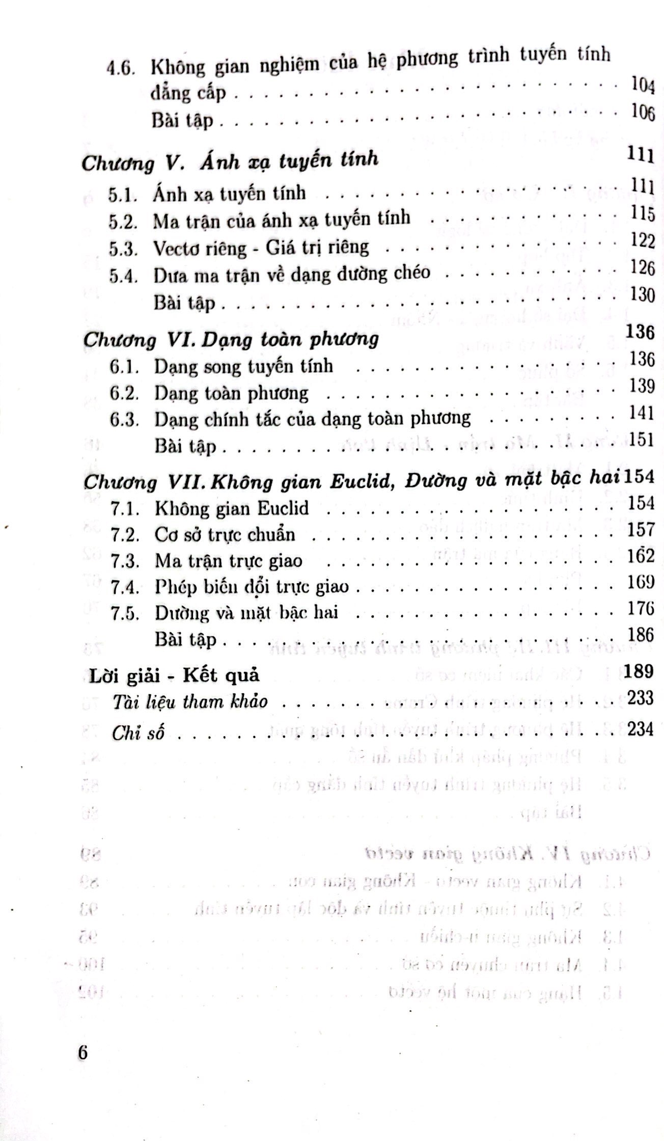 Cơ Sở Đại Số Tuyến Tính
