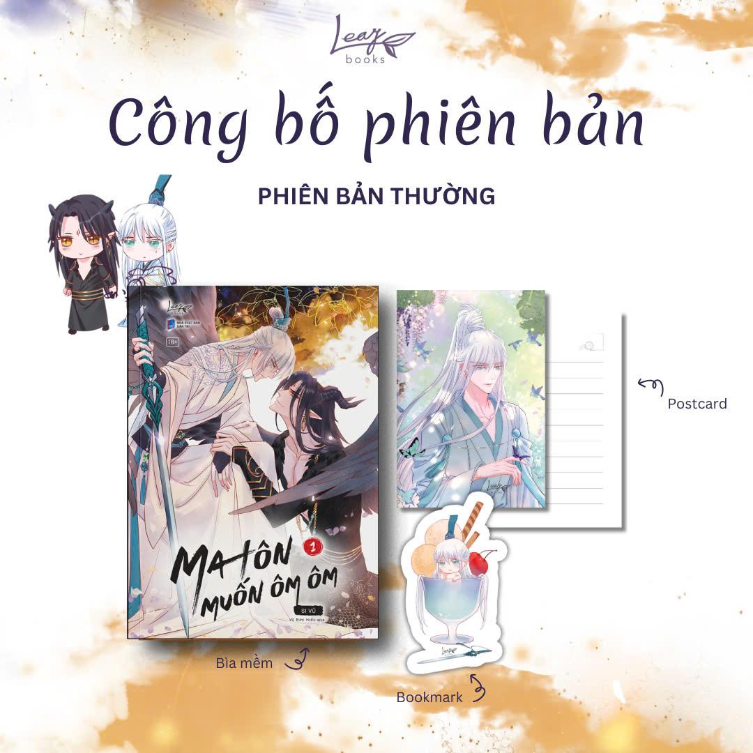 Sách - Ma Tôn Muốn Ôm Ôm - Tập 1 - Tặng Kèm Bookmark + Postcard Bồi Cứng