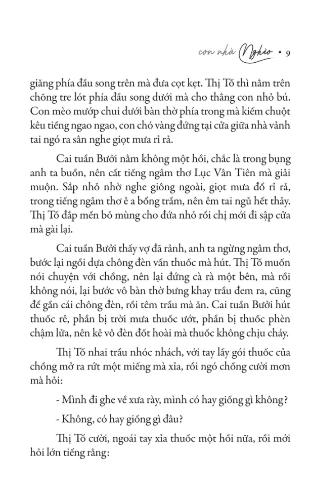 Sách - Con Nhà Nghèo