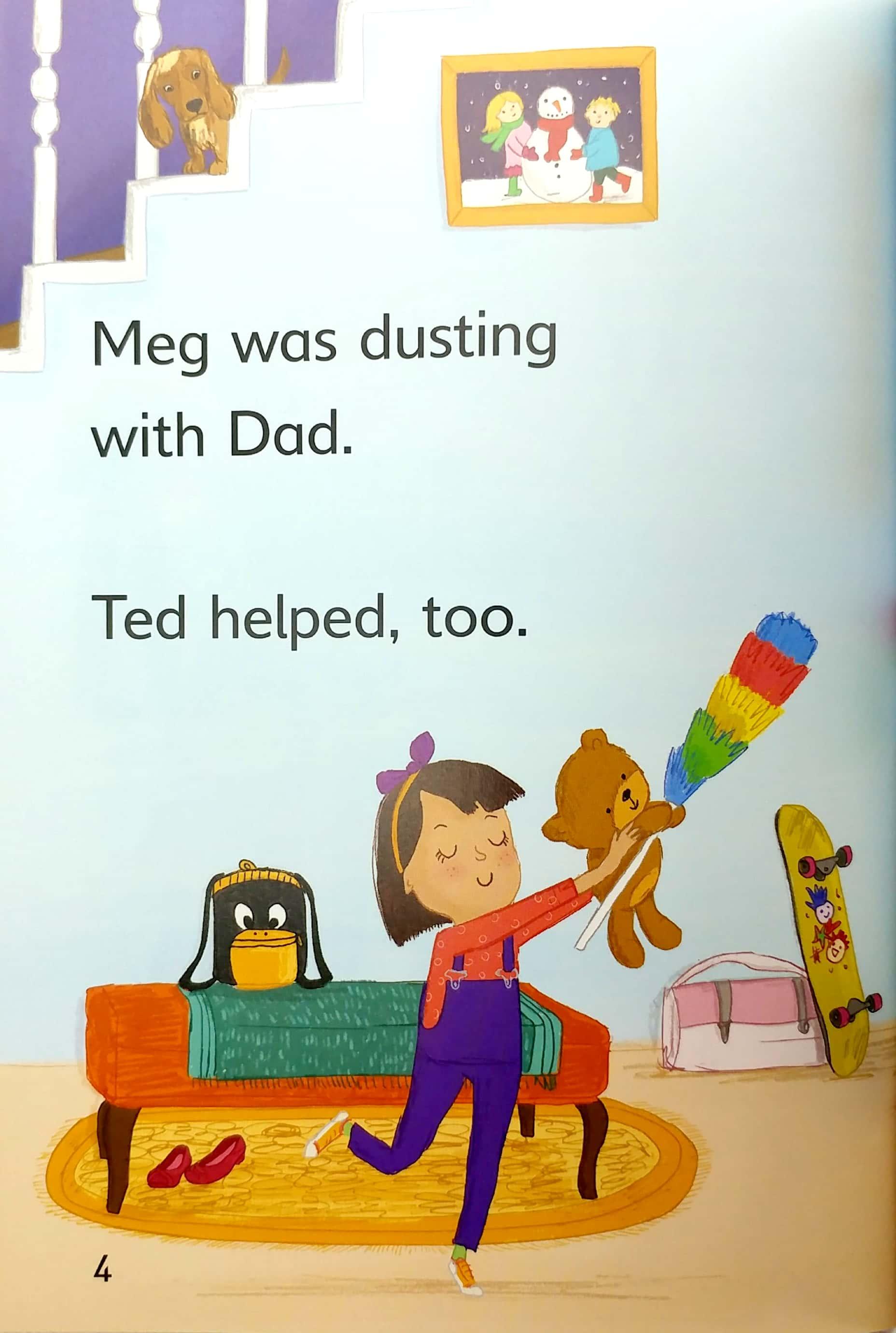 Meg And Ted: Independent Reading Red 2 (Reading Champion)