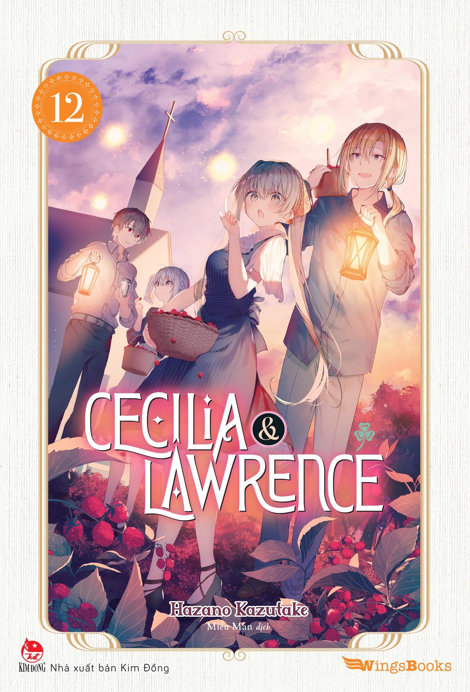 Sách - Bộ Sách Cecilia & Lawrence - Tập 11 + Tập 12 (Bộ 2 Tập) - Tặng Kèm Bookmark PVC