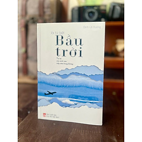 Sách - Lời từ biệt bầu trời  - Đinh Lê Hương