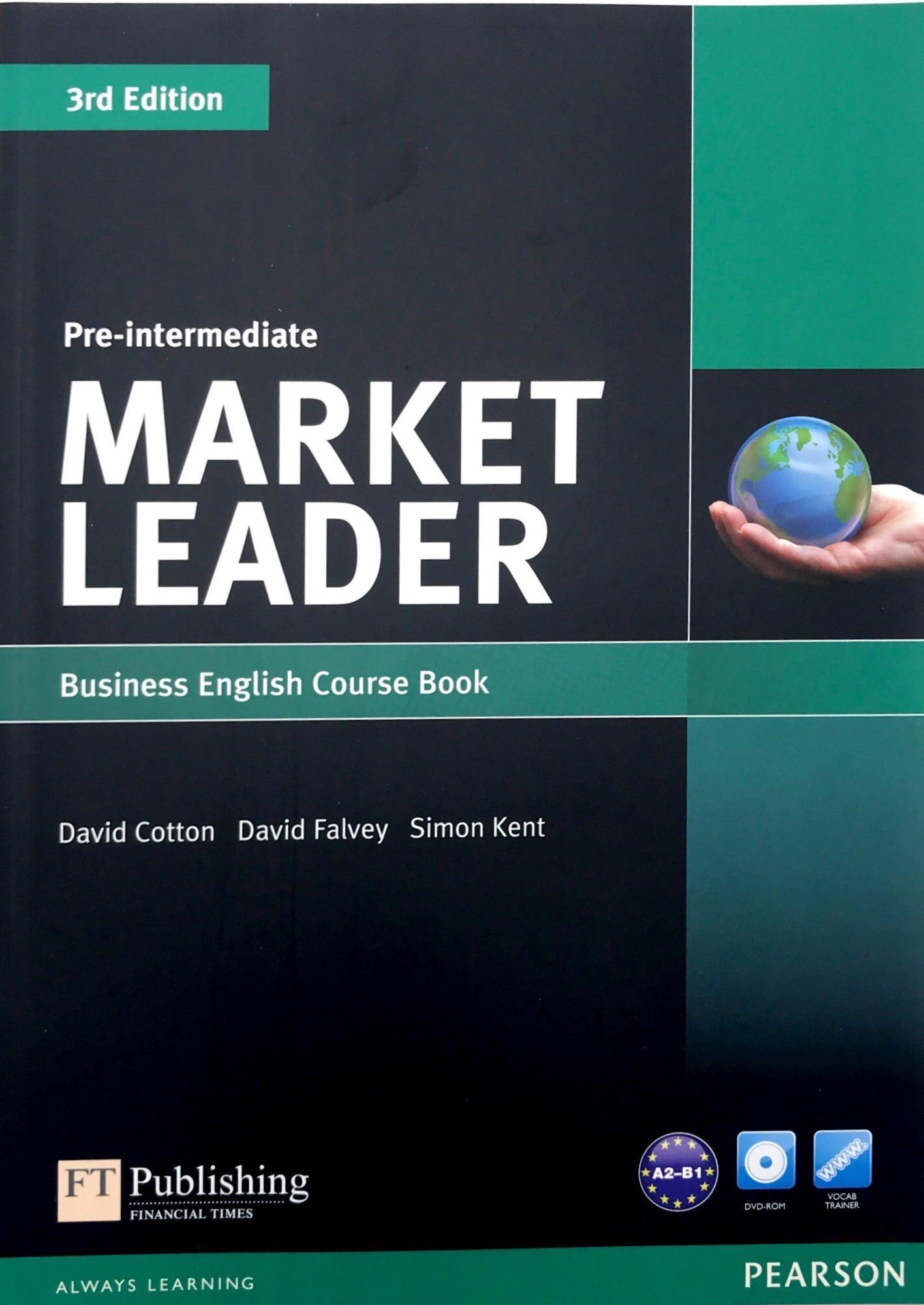Market Leader ( 3 Ed.) Pre-Inter: Course Book With DVD-ROM - Paperback