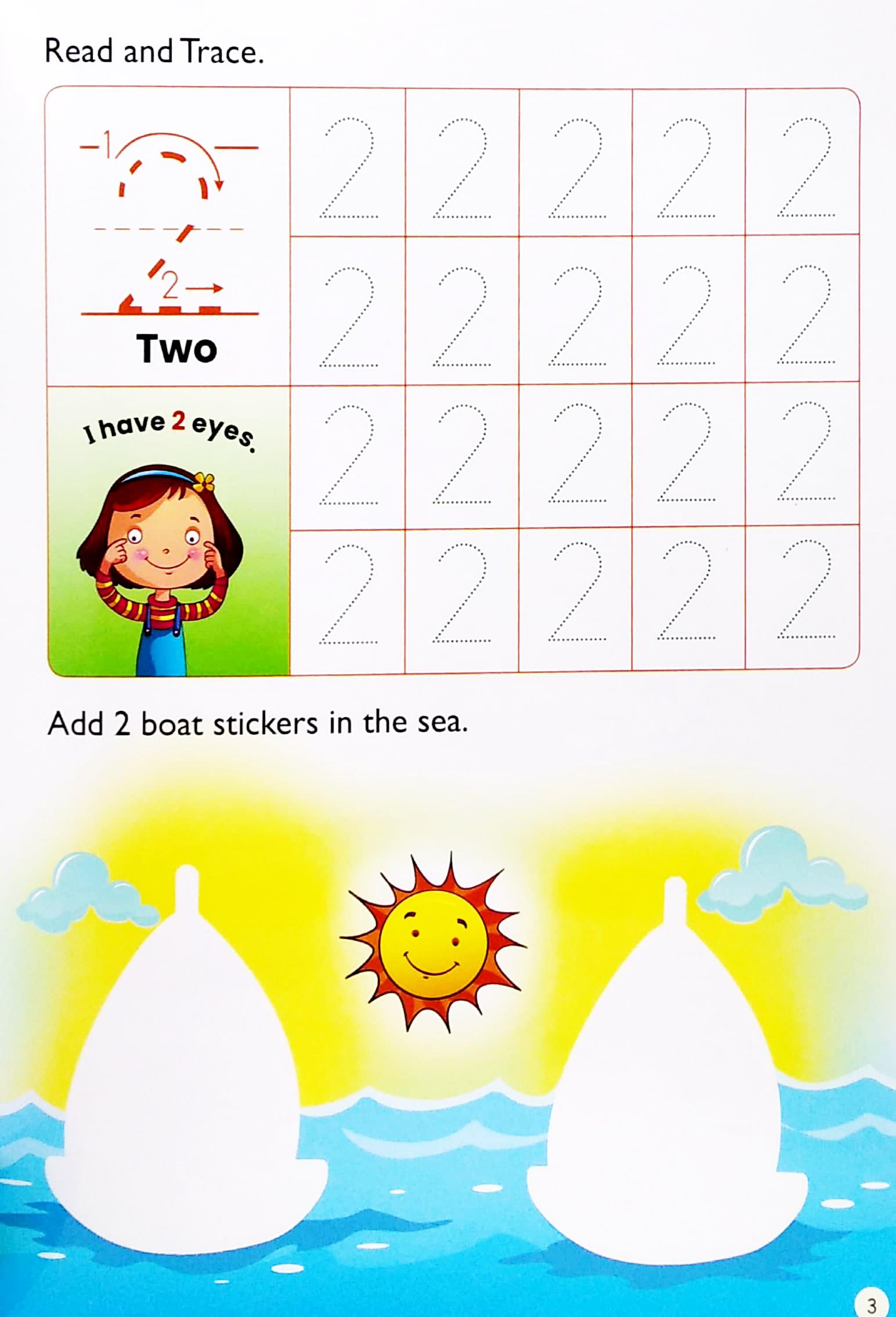 My 123 Stickers & Writing Book