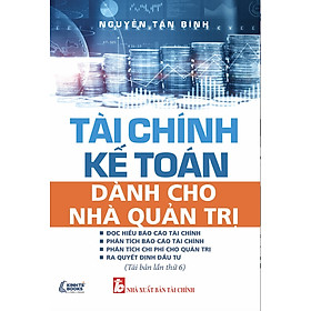 Tài chính kế toán dành cho nhà quản trị