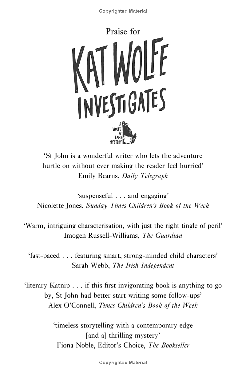 Kat Wolfe Takes The Case (Wolfe & Lamb)