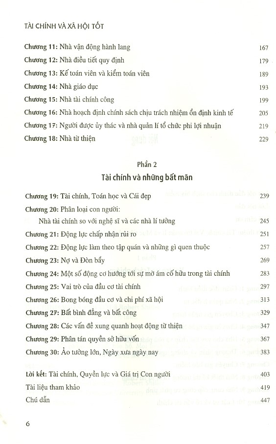 Tài chính và xã hội tốt