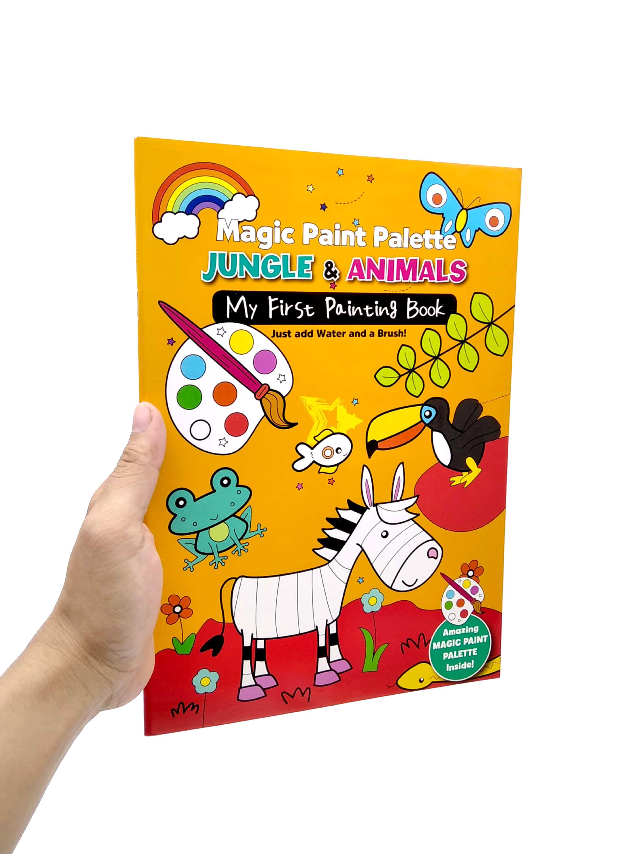 Magic Paint Palette - Jungle & Animals