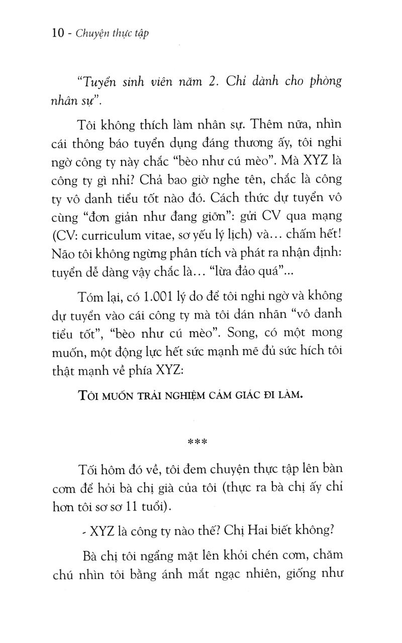 Chuyện Thực Tập - Từ Giảng Đường Đến Văn Phòng