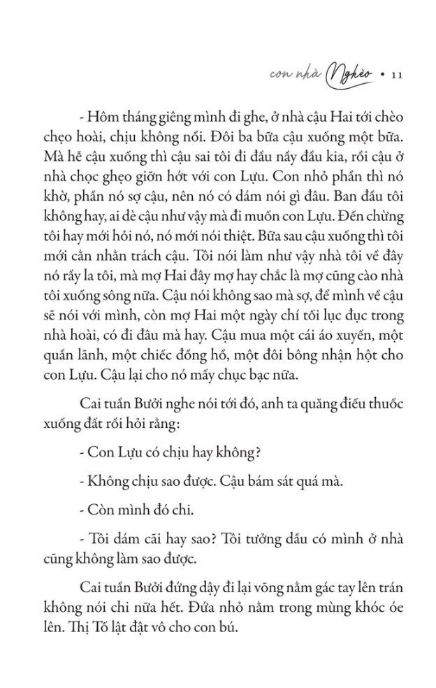 Sách - Con Nhà Nghèo