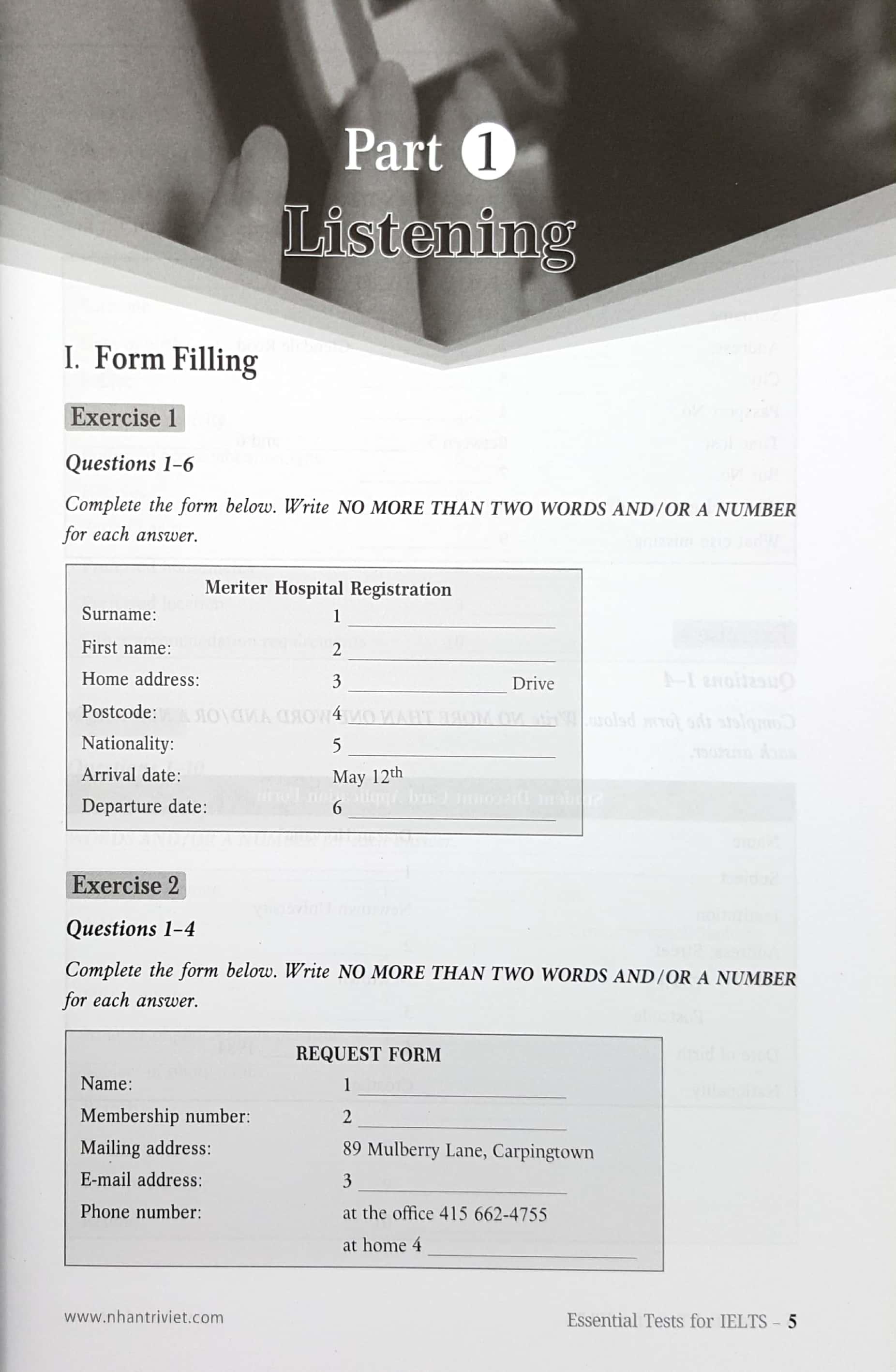 Essential Test For IELTS (Kèm CD)