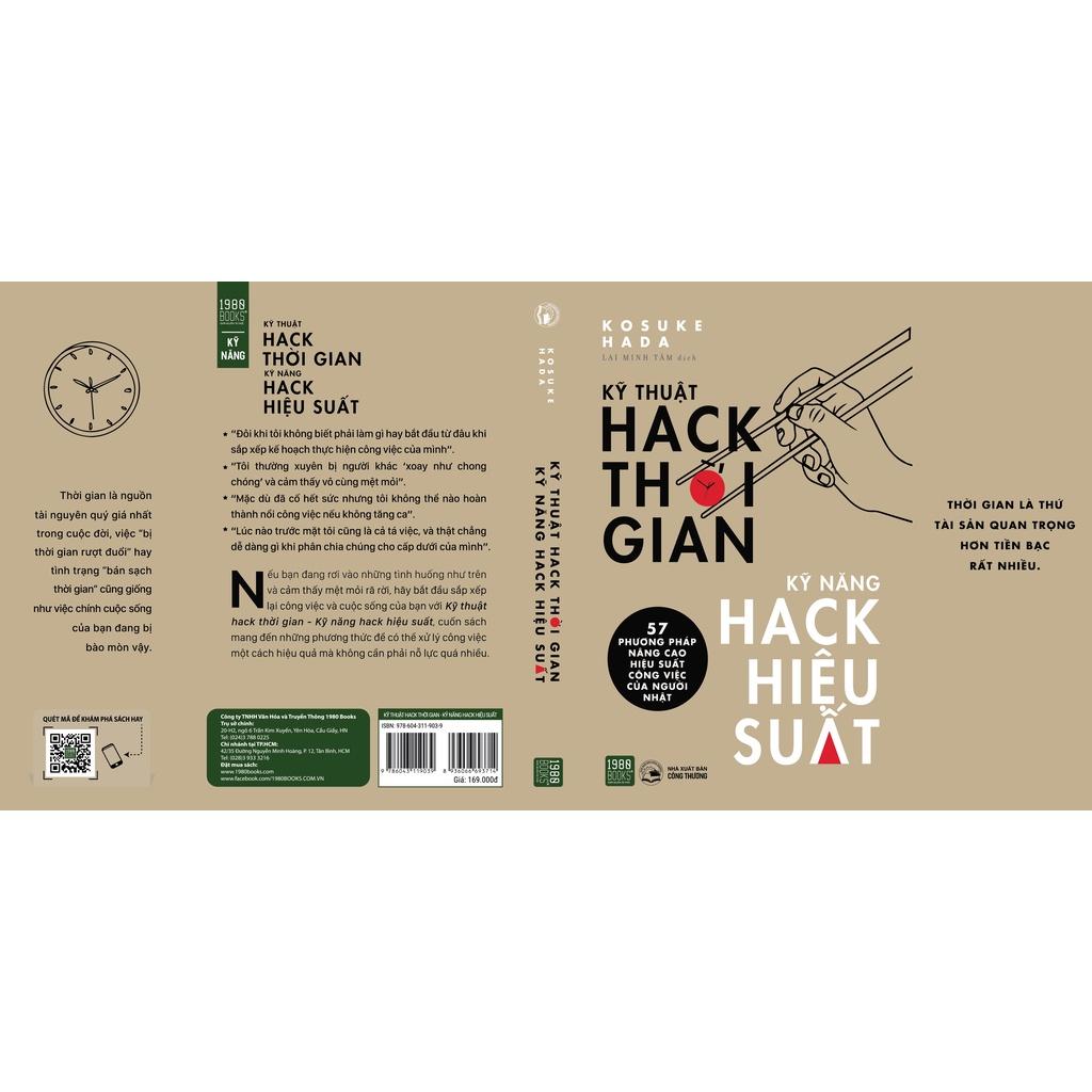 Sách Kỹ thuật Hack thời gian, Kỹ năng Hack hiệu suất - BẢN QUYỀN