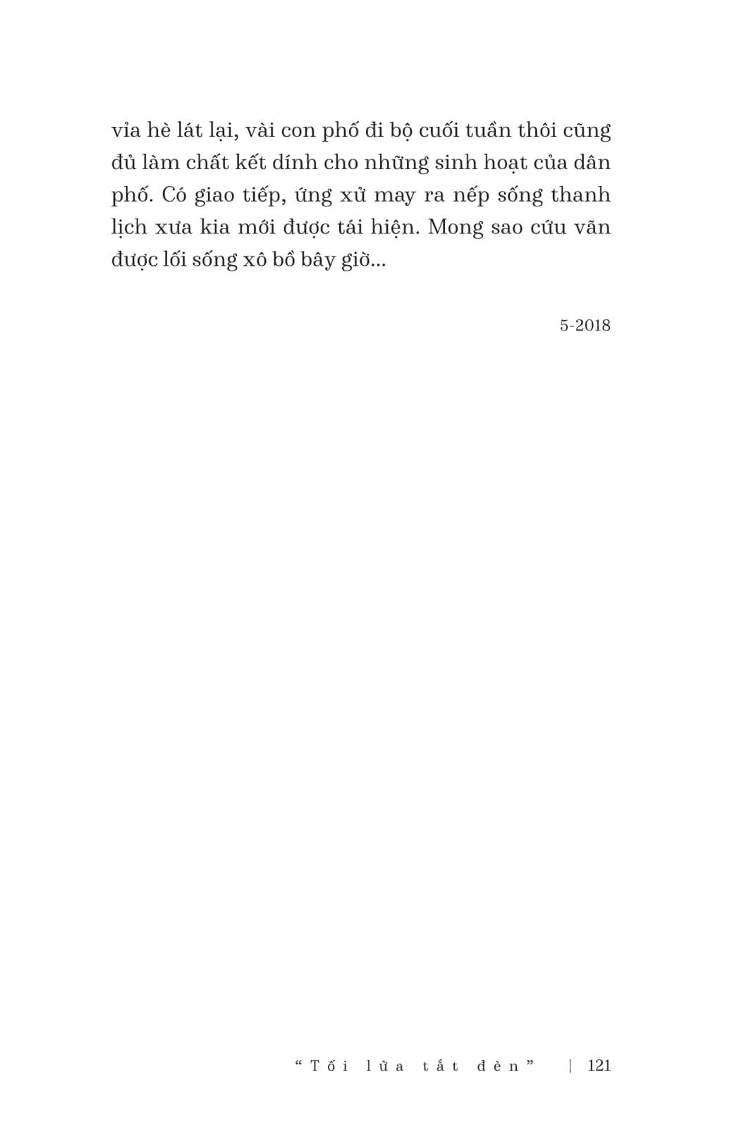 Hà Nội - Chút Bụi Trên Vai Người