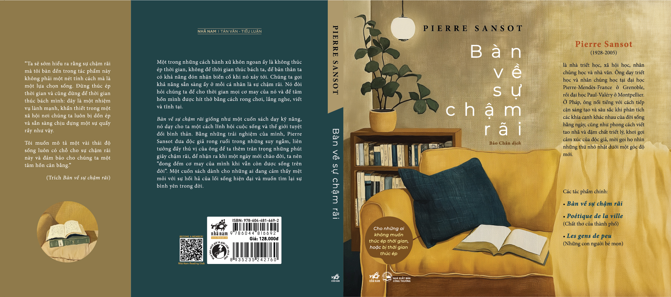 Sách - Bàn về sự chậm rãi (cho những ai không muốn thúc ép thời gian, hoặc bị thời gian thúc ép) (Nhã Nam Official)