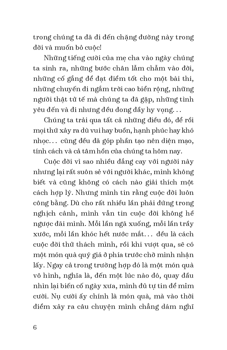 Chúng ta sống để bước tiếp