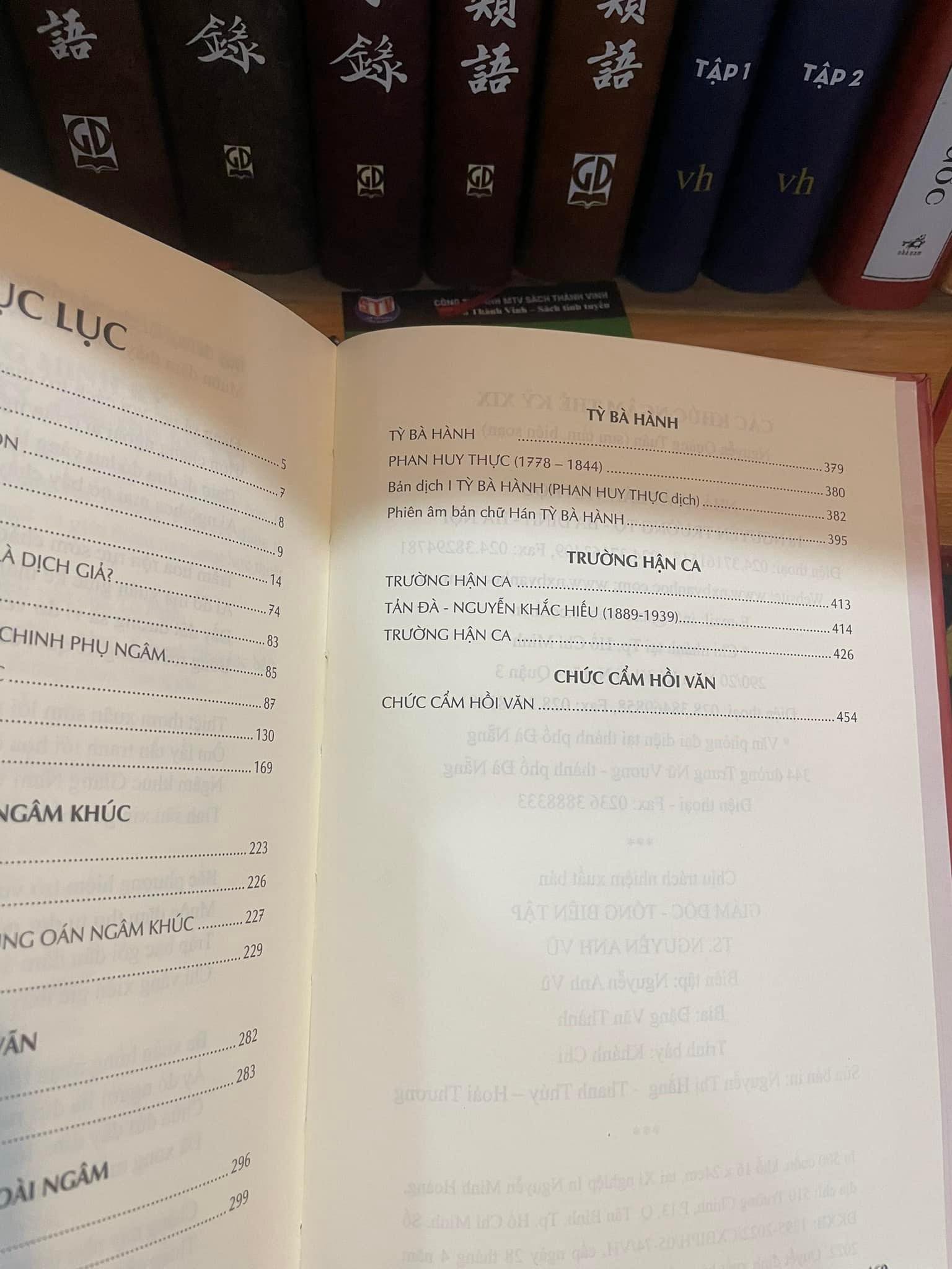 CÁC KHÚC NGÂM VIỆT NAM THẾ KỶ XIX - BÌA CỨNG