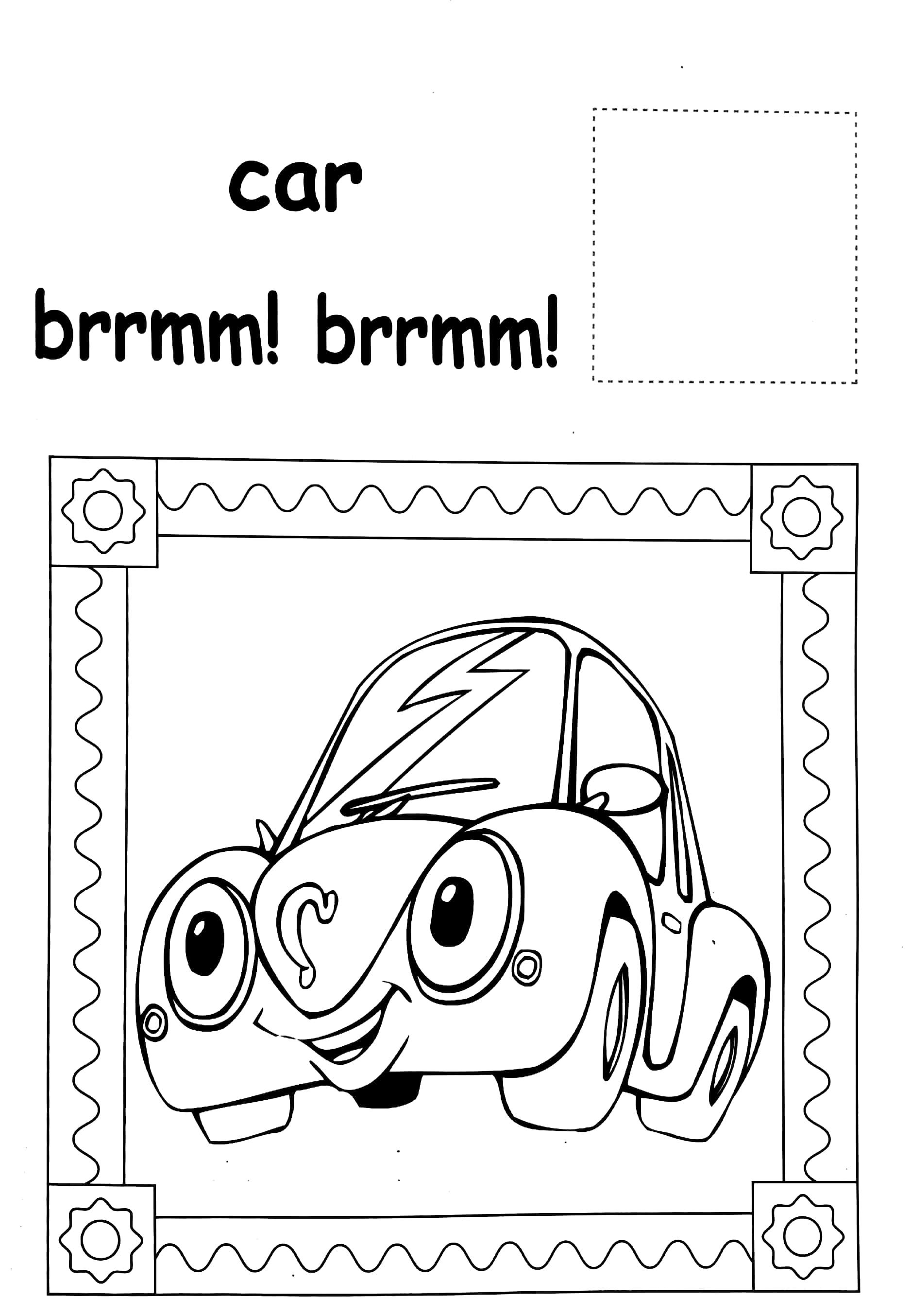 Fun With Cut & Paste Copy Colouring: Playtime
