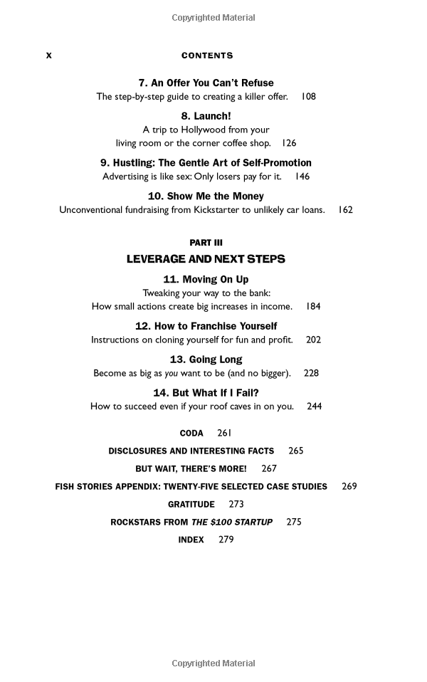 The $100 Startup : Fire Your Boss, Do What You Love and Work Better To Live More