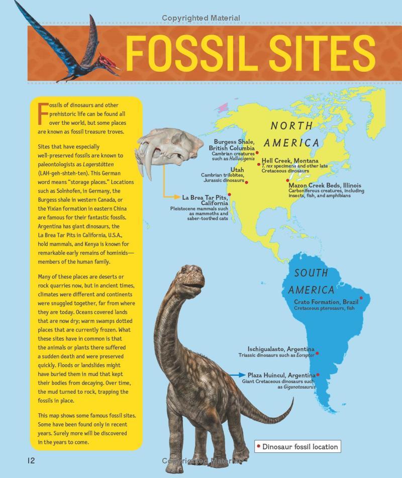 1,000 Facts About Dinosaurs, Fossils, And Prehistoric Life