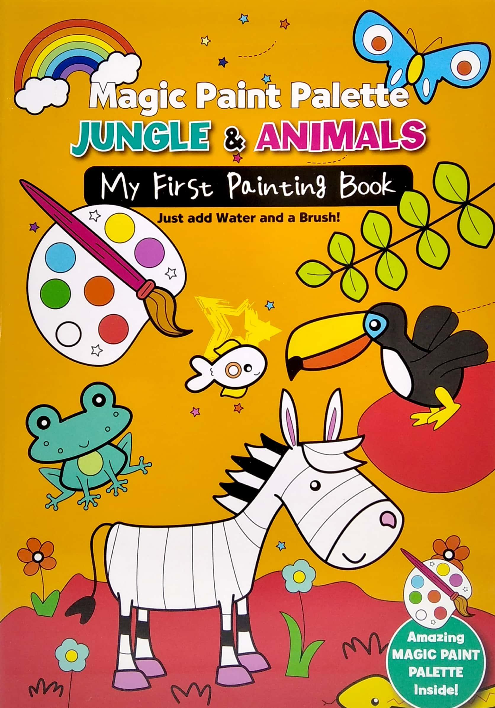 Magic Paint Palette - Jungle & Animals