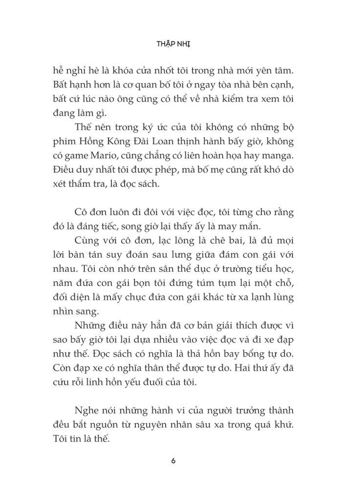 Chẳng Nhớ Quá Khứ, Chẳng Sợ Tương Lai