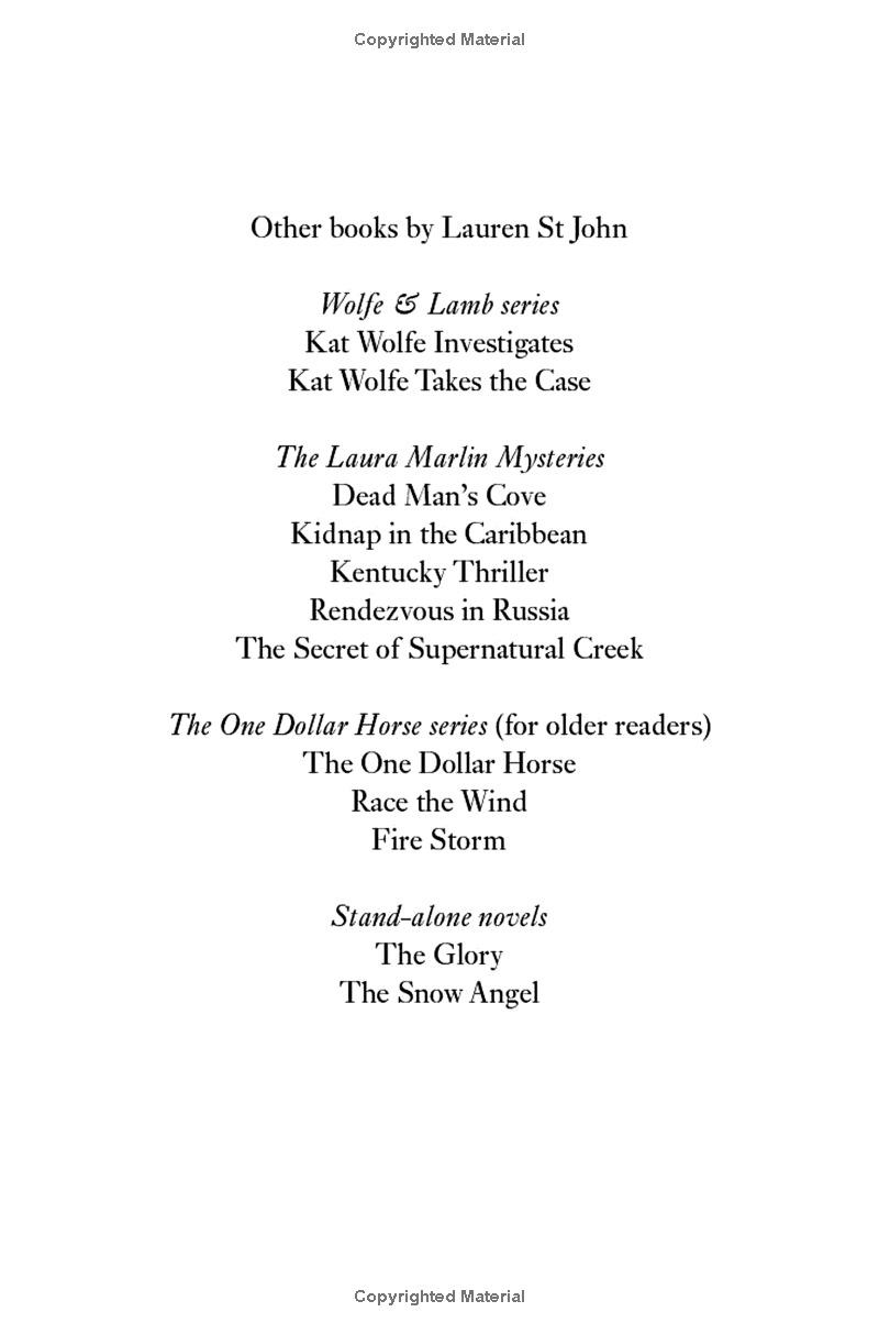 Wolfe & Lamb 3: Kat Wolfe On Thin Ice