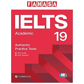 Sách - Cambridge IELTS 19 - Academic - Authentic Pratice Tests