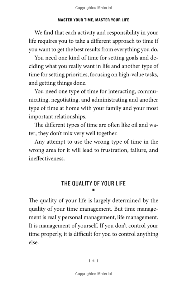 Master Your Time, Master Your Life: The Breakthrough System To Get More Results, Faster, In Every Area Of Your Life