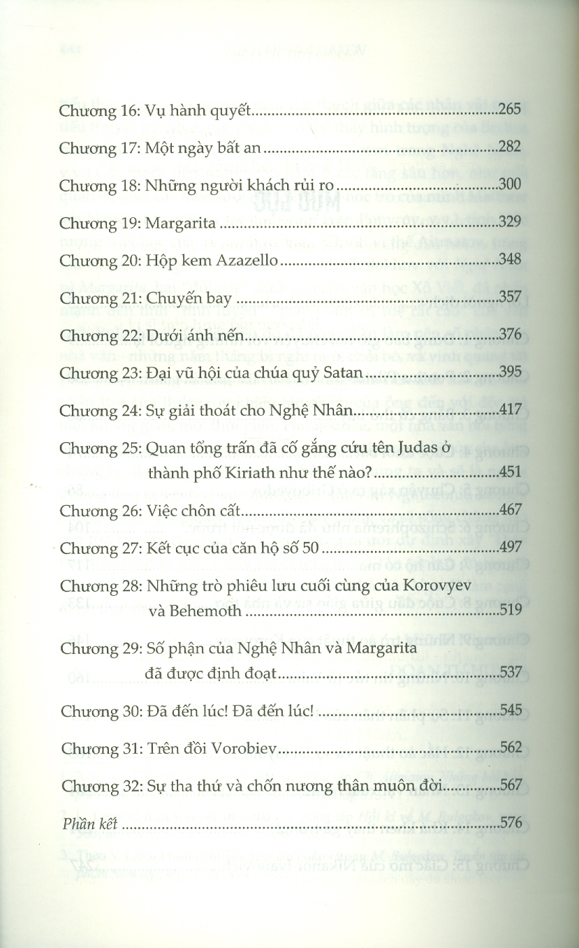 Nghệ Nhân Và Margarita - Mikhail Bulgakov