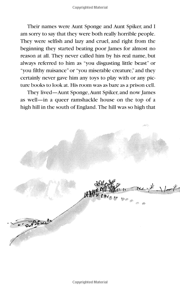 James and the Giant Peach (Roald Dahl, Illustrated by Quentin Blake)