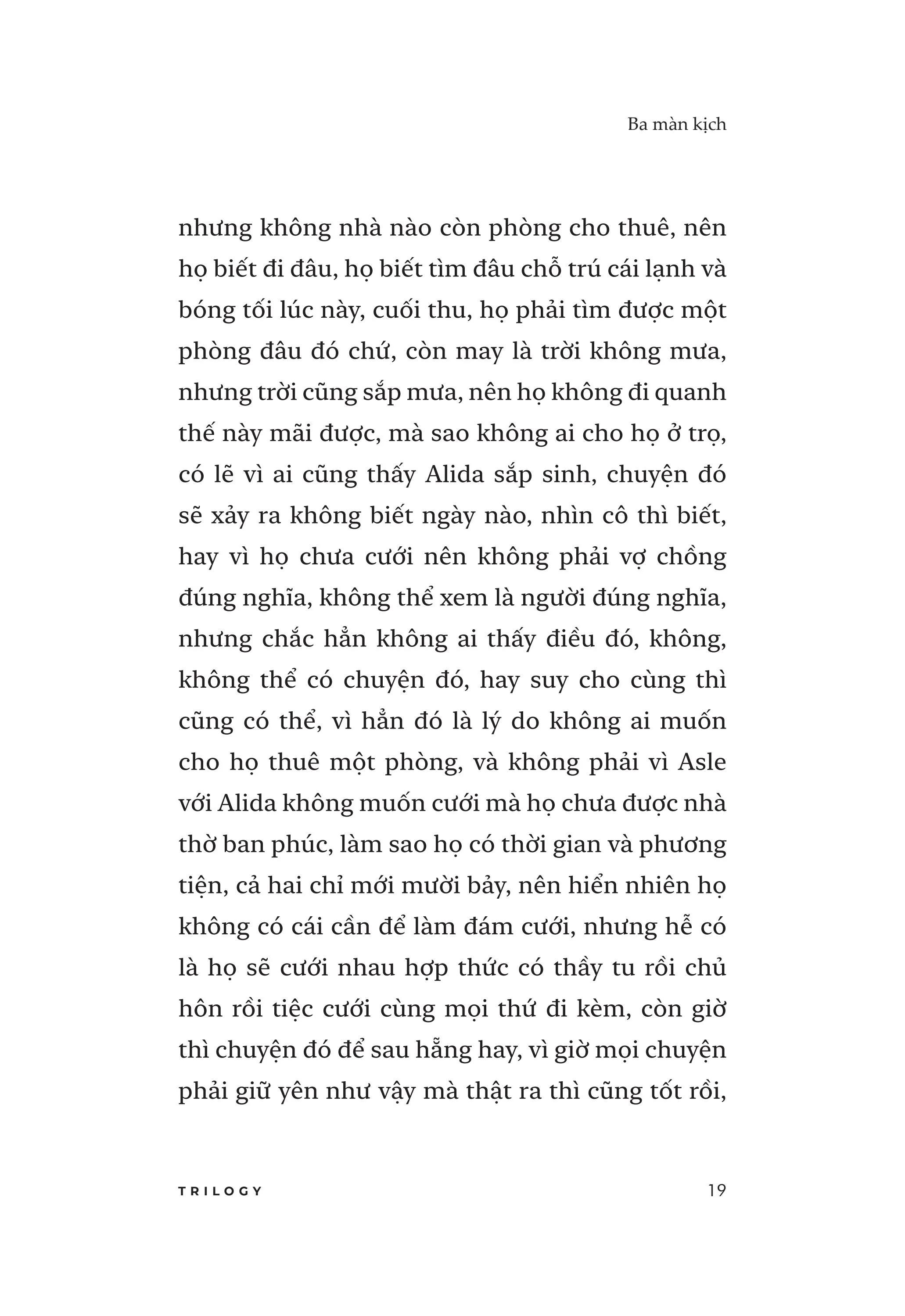 Sách - Ba Màn Kịch - Bìa Cứng