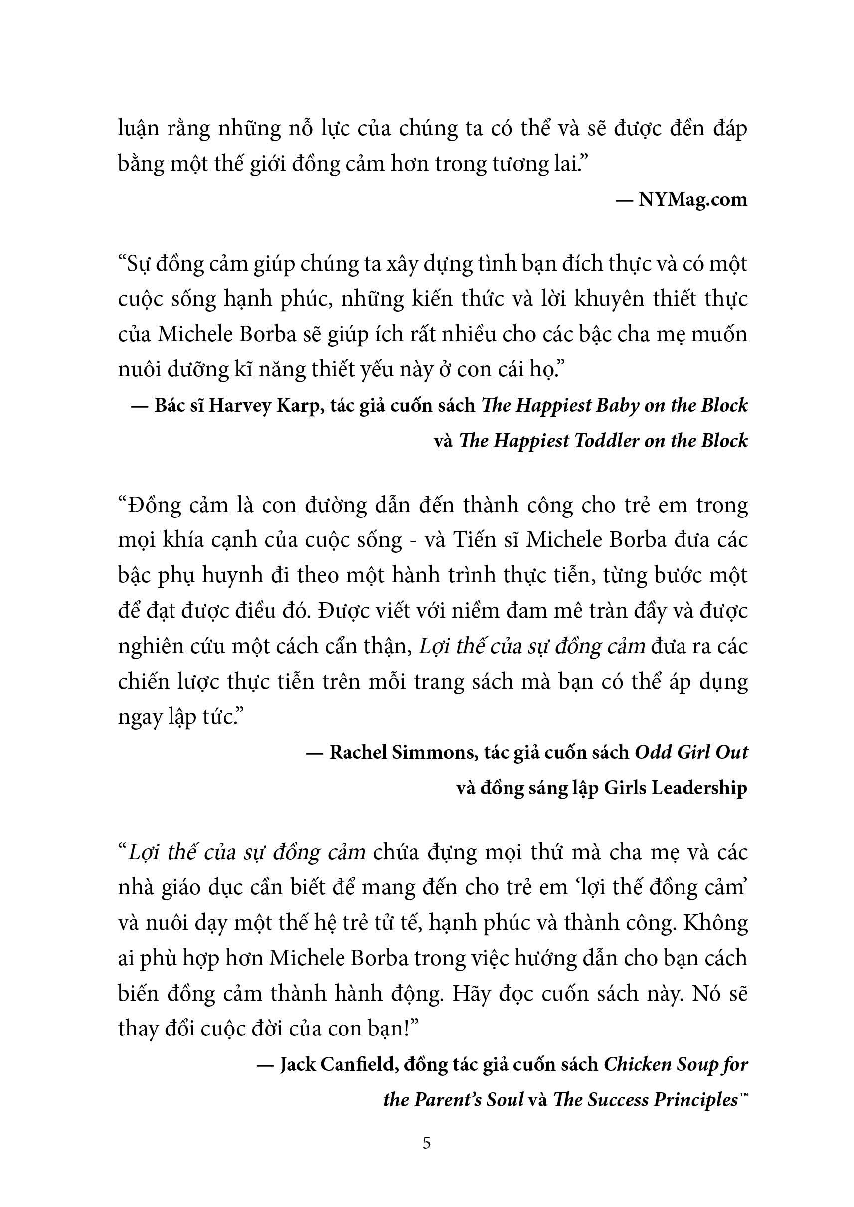 Sách - Lợi Thế Của Sự Đồng Cảm
