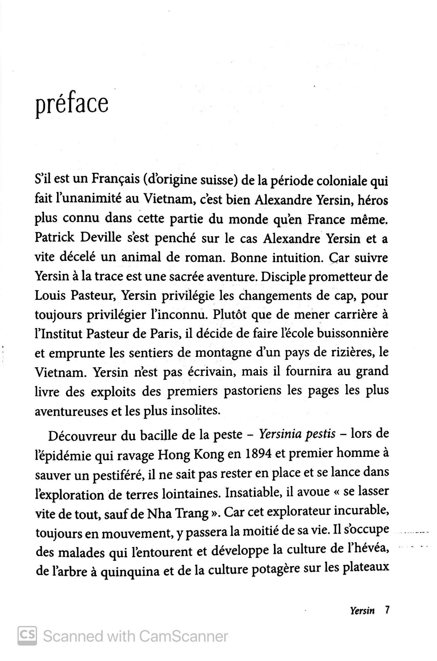 Yersin - Peste & Cholera