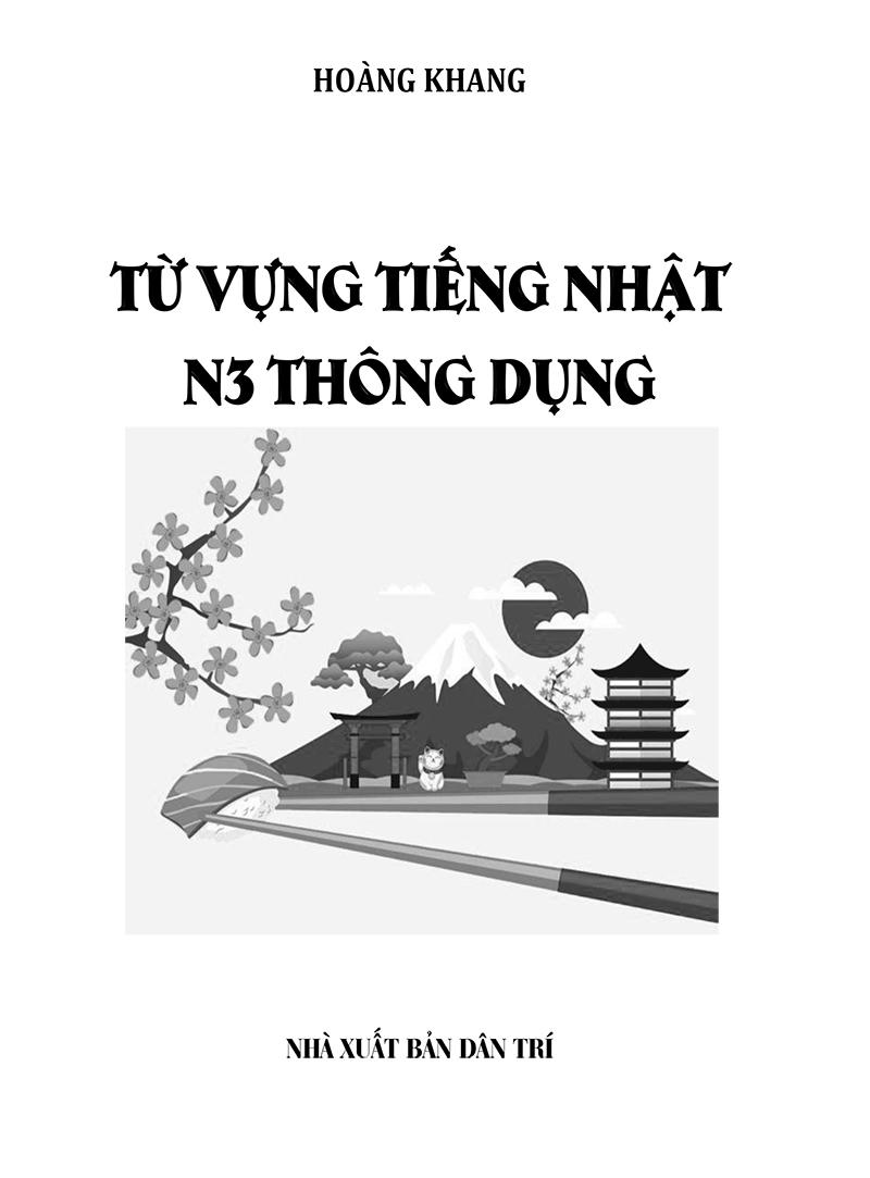 Từ Vựng Tiếng Nhật N3 Thông Dụng