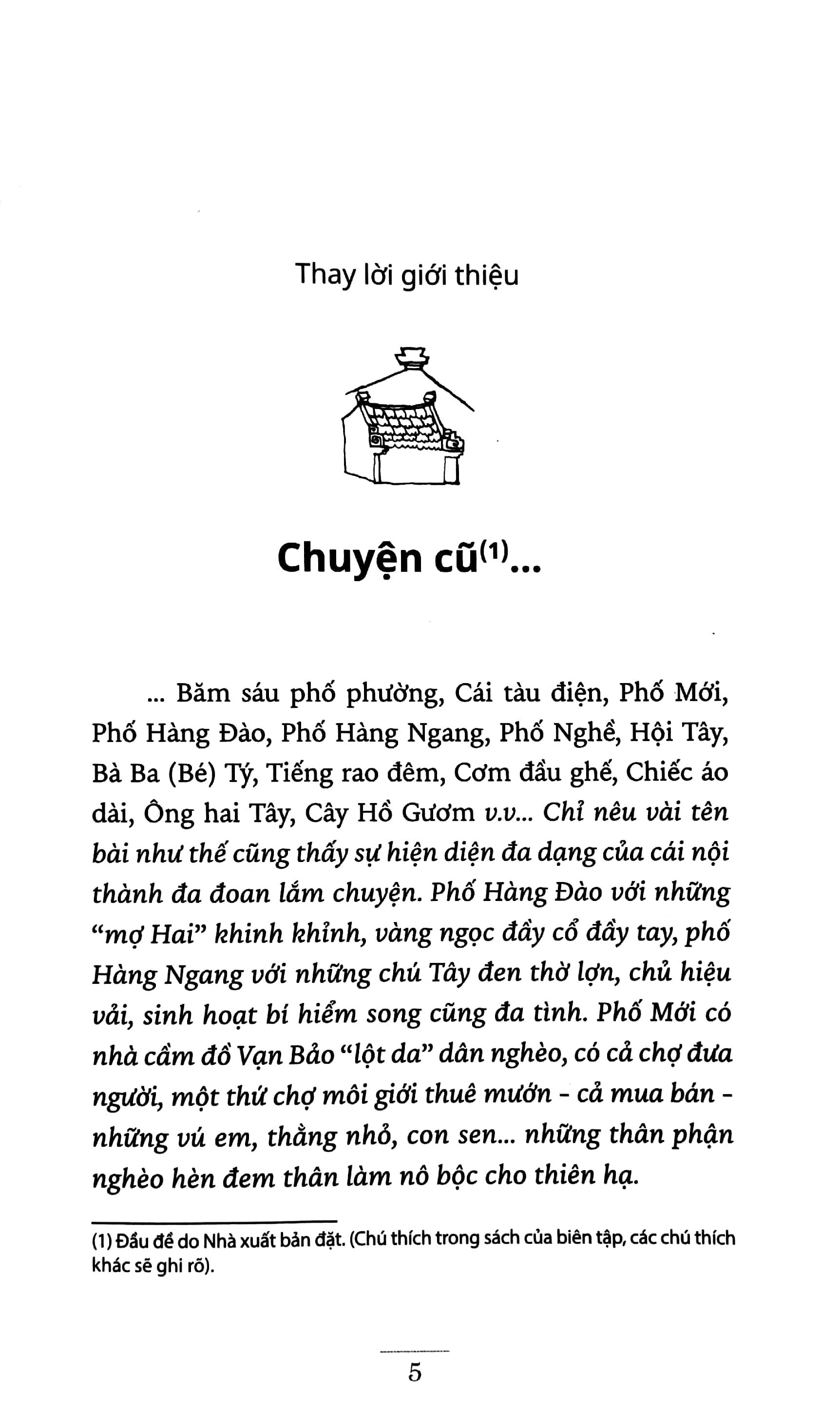 Chuyện Cũ Hà Nội - Phần 1 (Tái Bản 2022)
