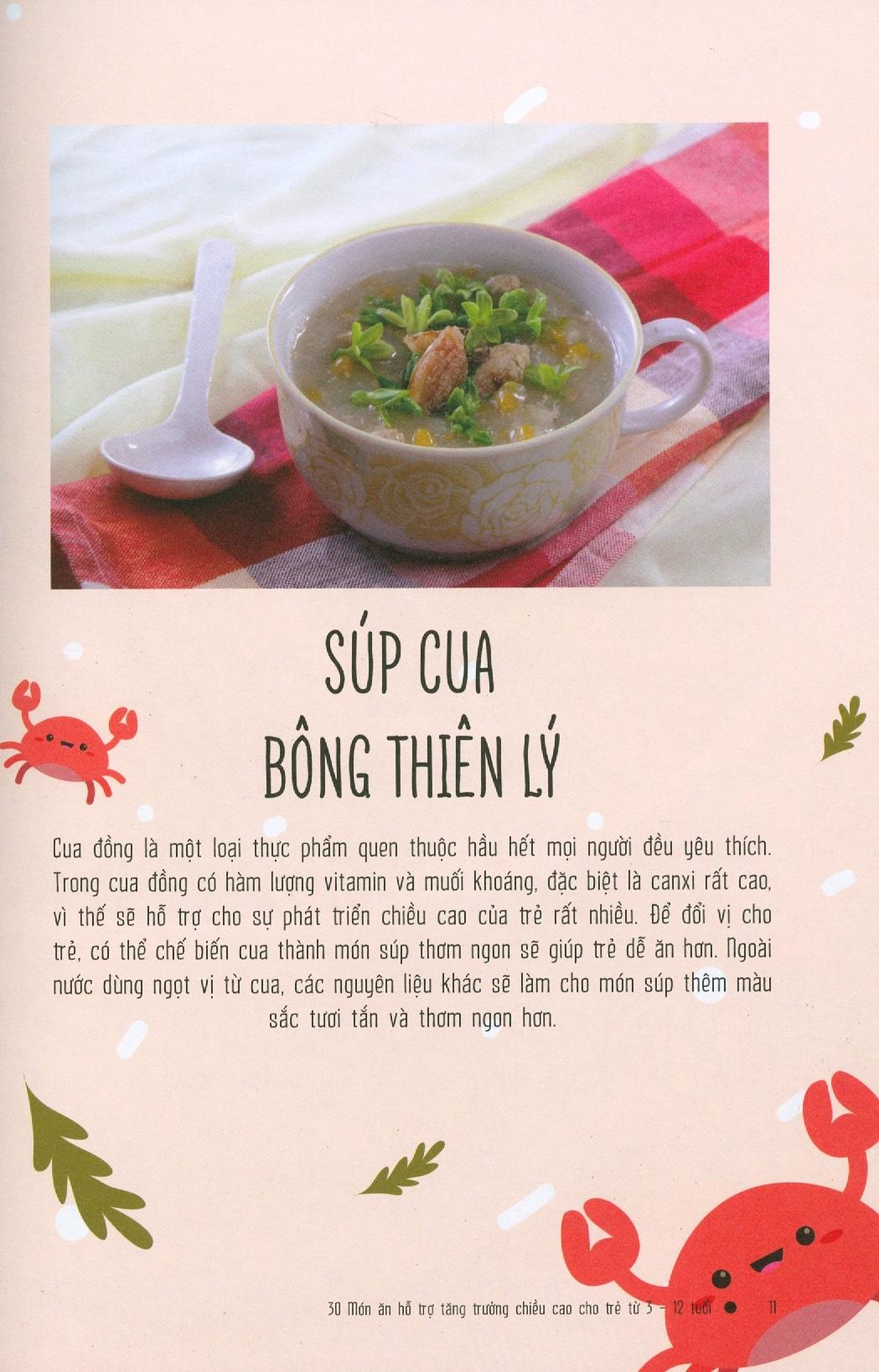 Cùng Con Khôn Lớn - 30 Món Ăn Hỗ Trợ Tăng Trưởng Chiều Cao Cho Trẻ Từ 3- 12 Tuổi