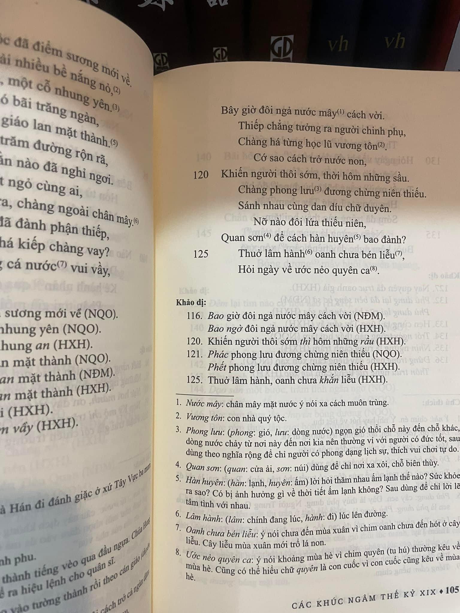 CÁC KHÚC NGÂM VIỆT NAM THẾ KỶ XIX - BÌA CỨNG