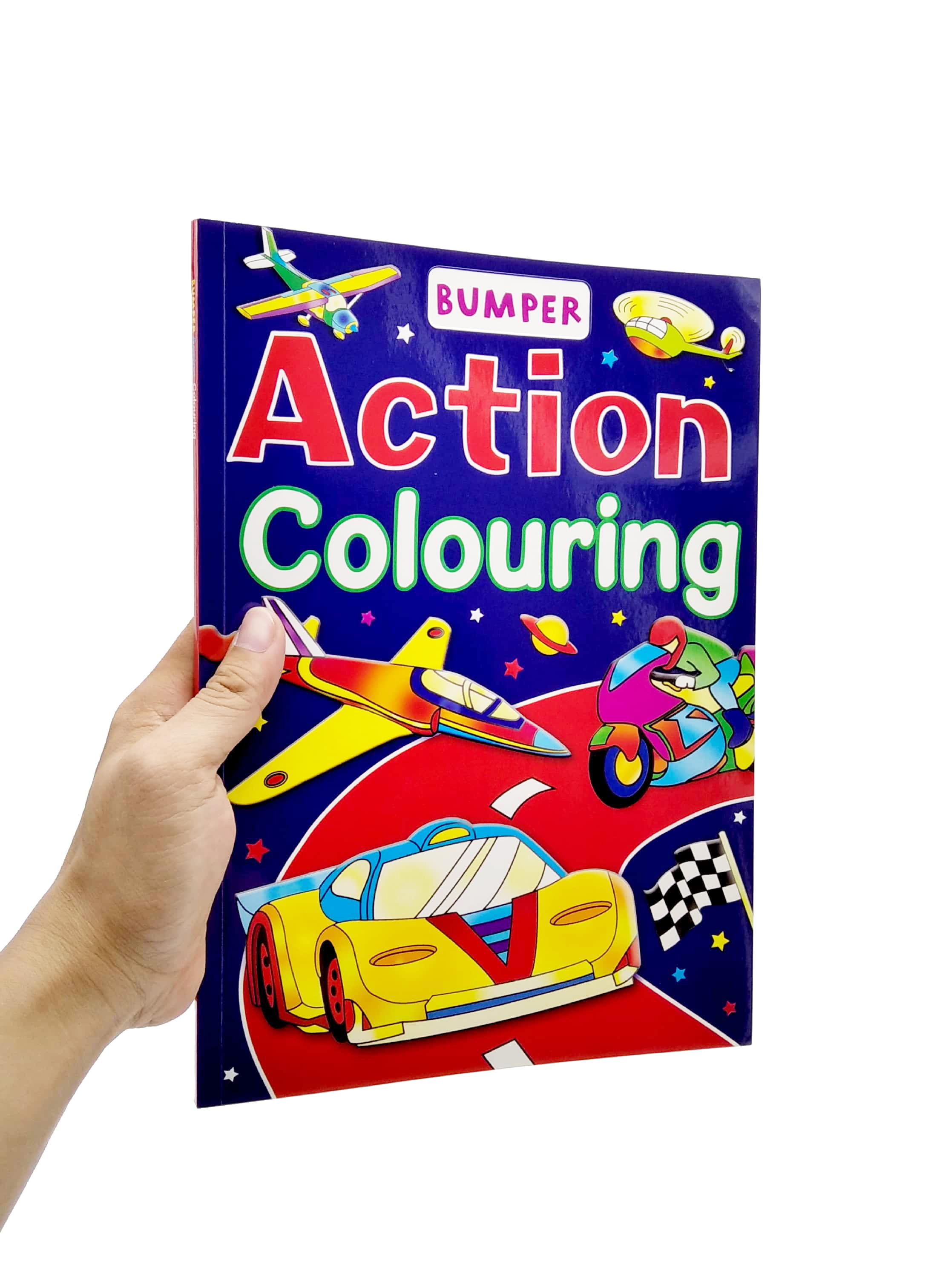 Bumper Action Colouring