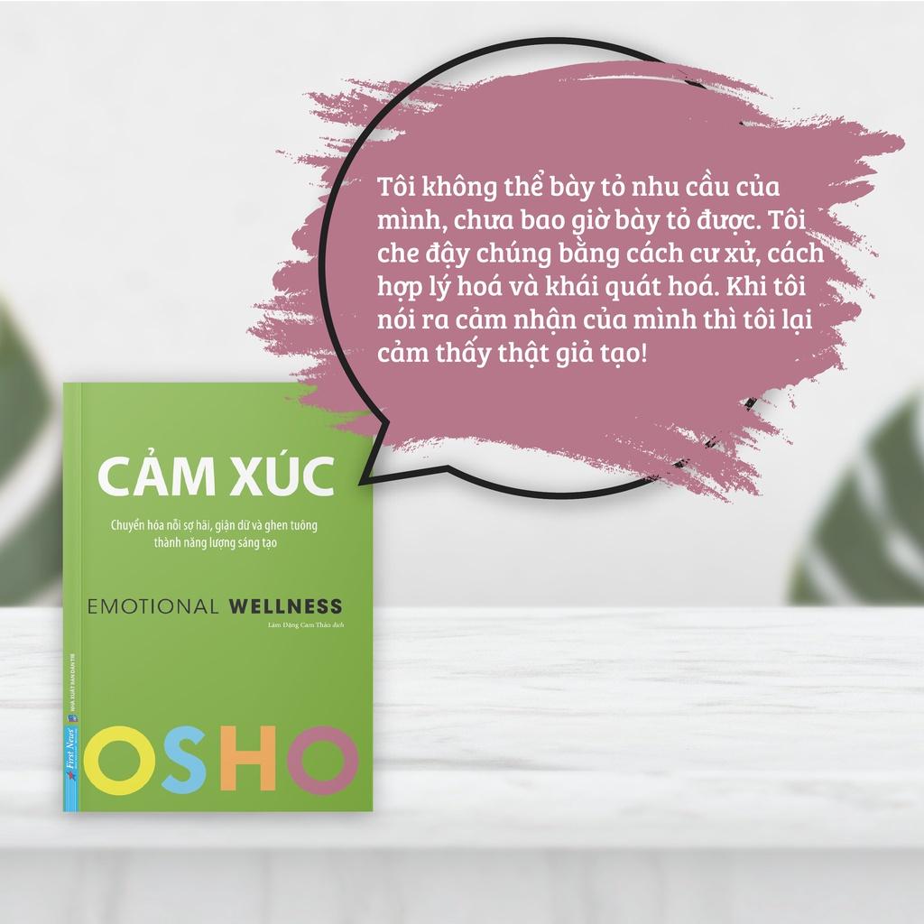Sách Combo OSHO Cảm Xúc + OSHO Trưởng Thành + OSHO Hiểu - First News - BẢN QUYỀN